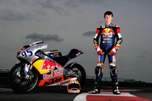 Scott Deroue (NED) poses for a portrait at the Red Bull Moto GP Rookies Cup 2012 at the Silverstone Circuit in Silverstone, United Kingdom on June 16th, 2012 // Gold & Goose/Red Bull Content Pool // P-20120618-00132 // Usage for editorial use only // Please go to www.redbullcontentpool.com for further information. //